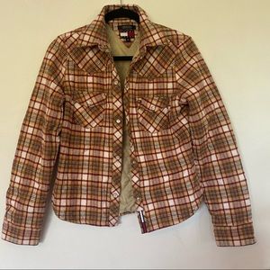 Tommy Hilfiger flannel jacket size M